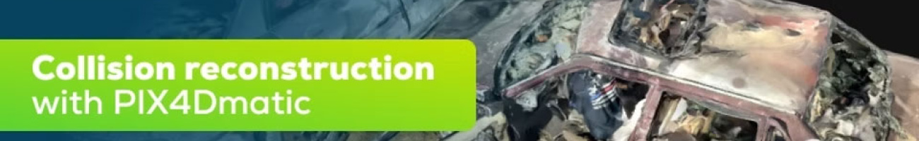 Collision reconstruction with PIX4Dmatic